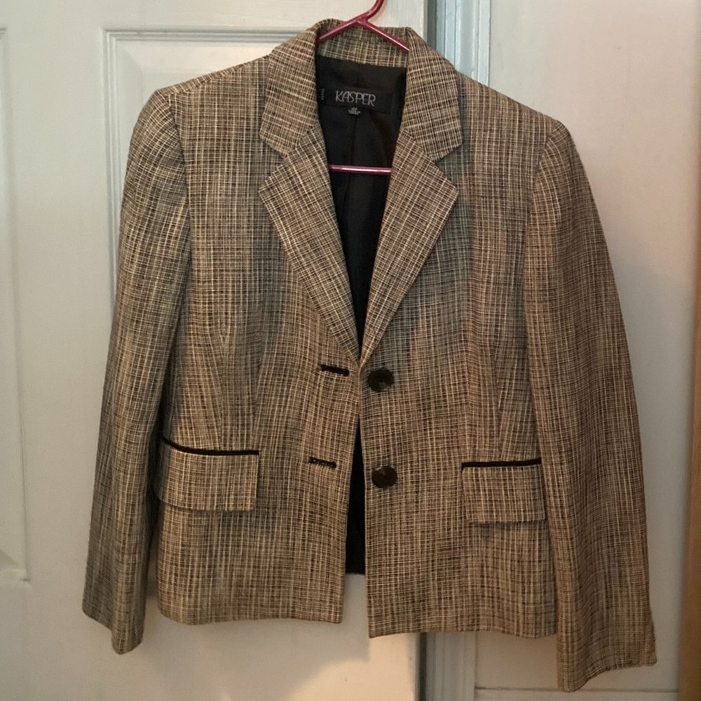 Kasper Beige Suit Jacket